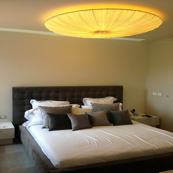 Подвесная люстра Aqua Creations Lighting round D100 100*100*15 см, 1*E27*60W, ImperiumLoft 108168-28, Белый