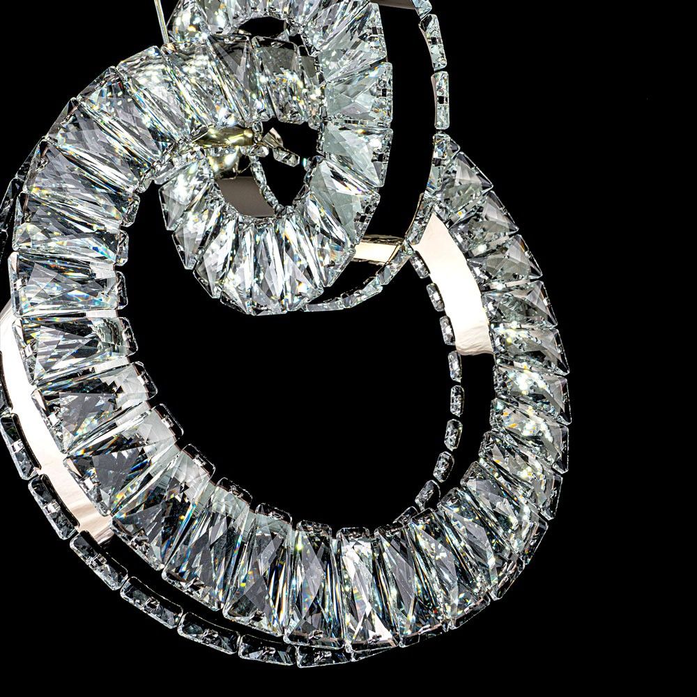 Подвесной светильник 32 см, 15W, 3000-6000K, MODELUX ML.9041.400 GD, золото