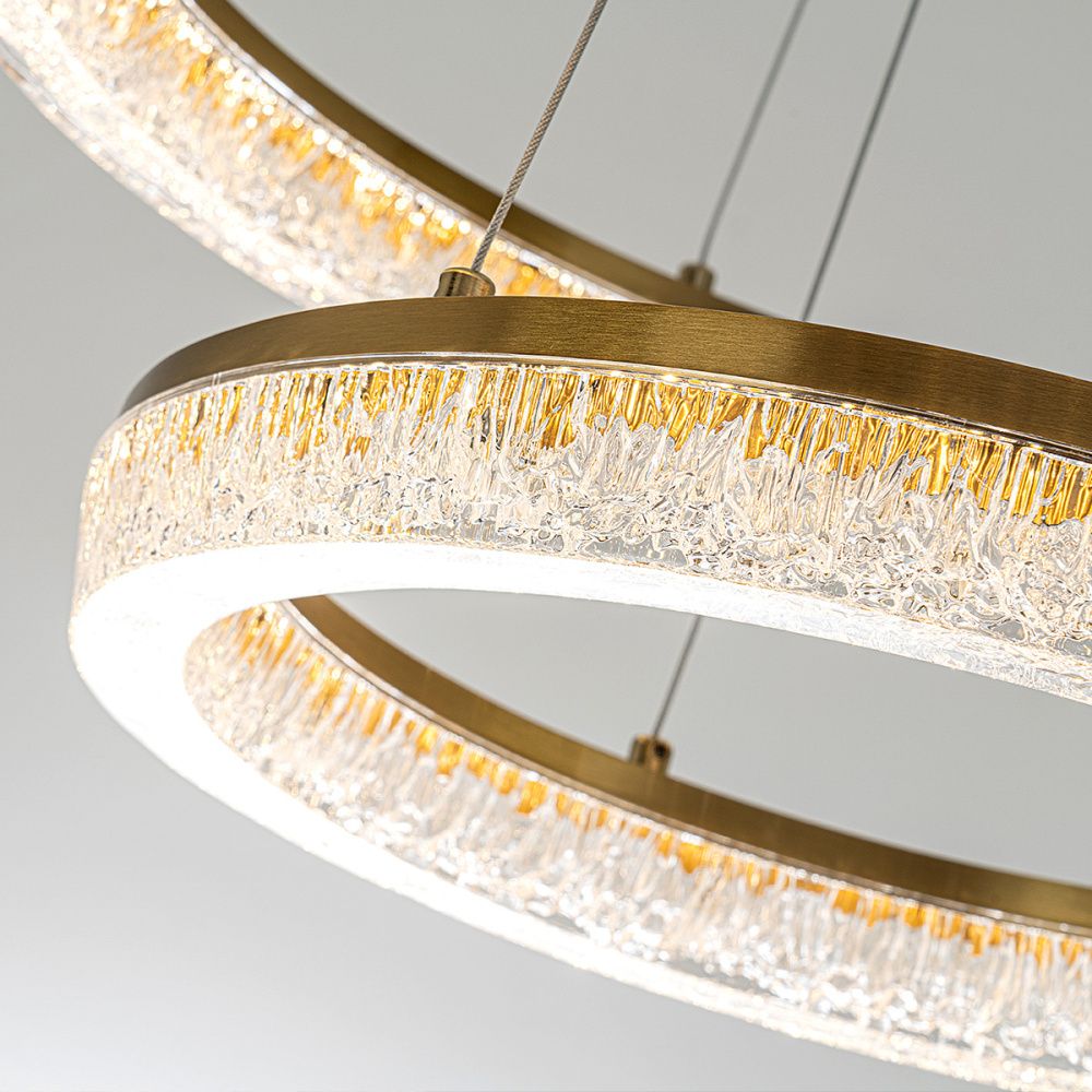 Светильник 40 см, *LED*115W, 3000-6000K, Modestyle  MS.9026.600.400  BS, Латунь