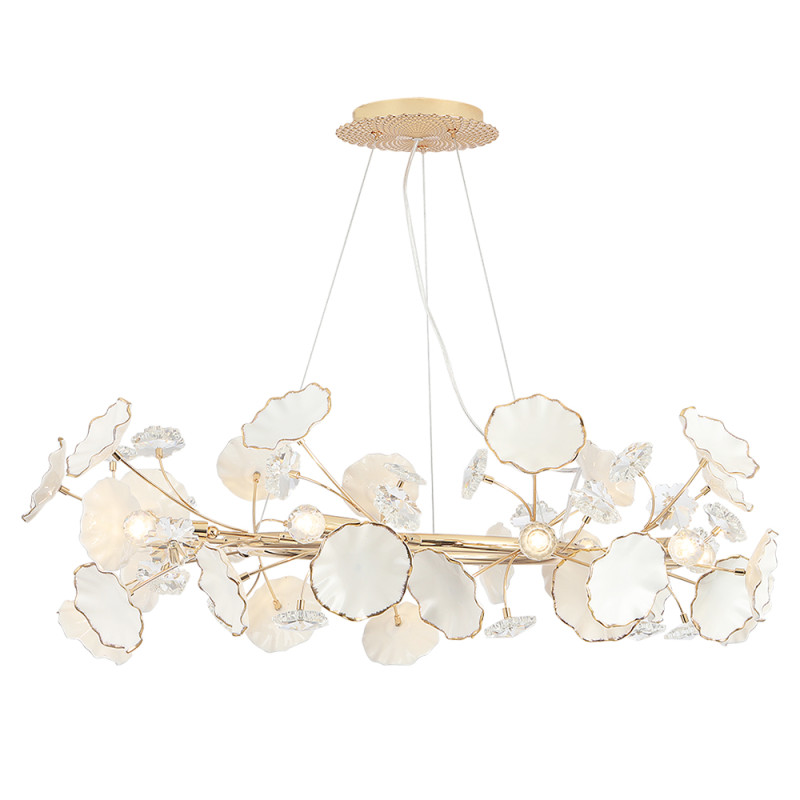 Светильник 82 см, Crystal Lux MARGO SP9R, золото