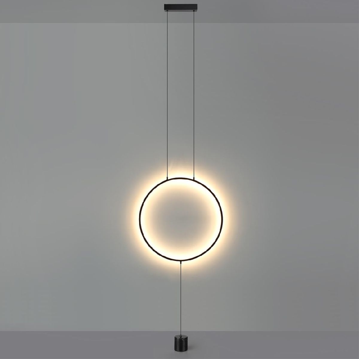 Торшер 360 см, 27W, 3000K, Odeon Light Teo 7022/27FL, черный