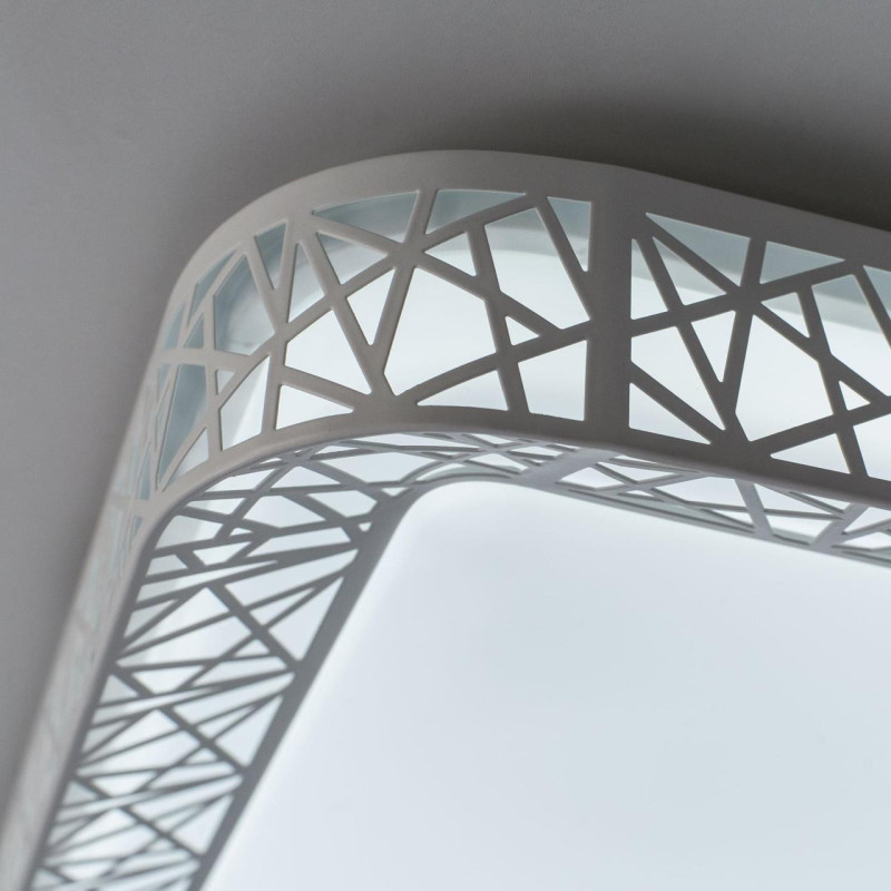 Светильник 90*64 см, 120W, 3000-4200K с пультом Citilux Герцог 722120RC белый