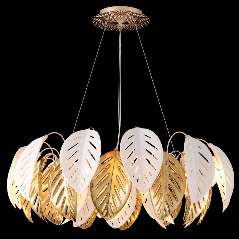 Светильник 77 см, Crystal Lux RAMONA SP8, золото