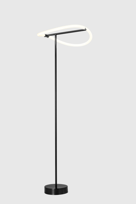 Торшер 40*40*160 см, LED 15 W, Moderli True V4091-FL Черный