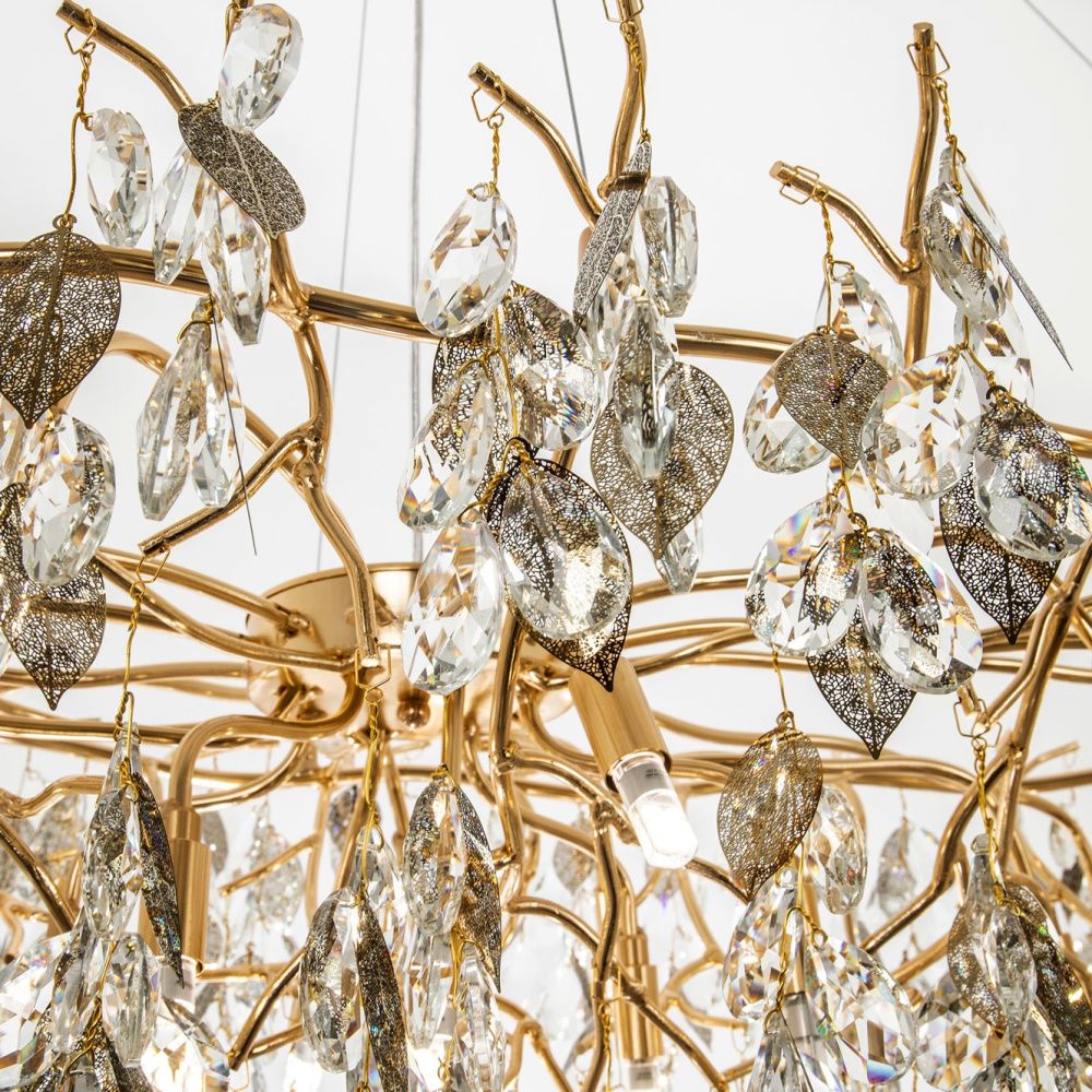 Подвесная люстра 160*70*100 см, G9 20xG9W, , Золото MODESTYLE MS.2111.1600 GD