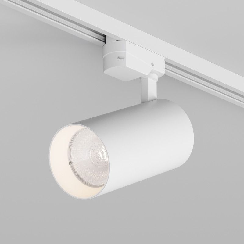 Светильник на шине 15,5*8*22- см, *LED*30W, 3000K, Denkirs SOLID KOPER DK6455-WH, белый алюминий