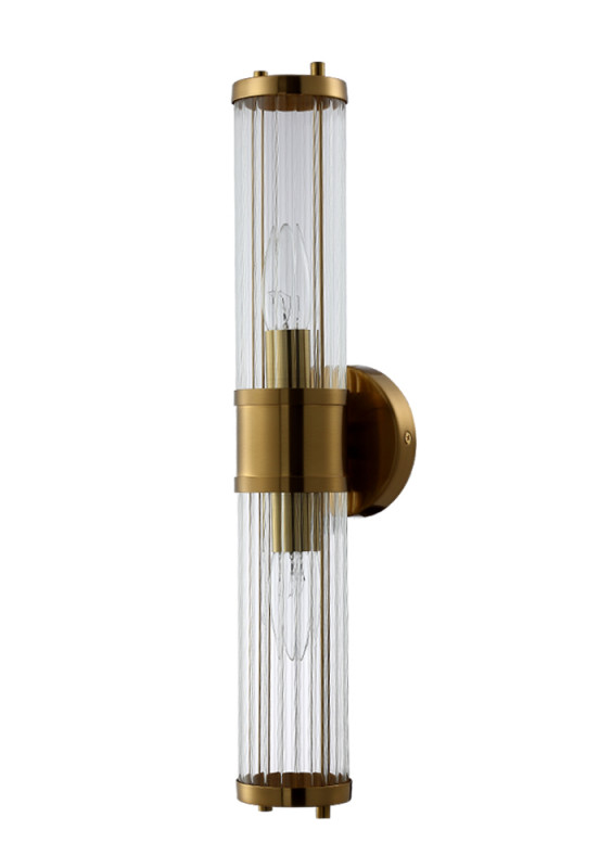 Бра 10*10 см, Crystal Lux SANCHO AP2 BRASS Латунь