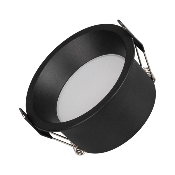 Встраиваемый светильник 10,4*5,5 см, LED, 12W, 3000K Arlight Breeze 036621, черный