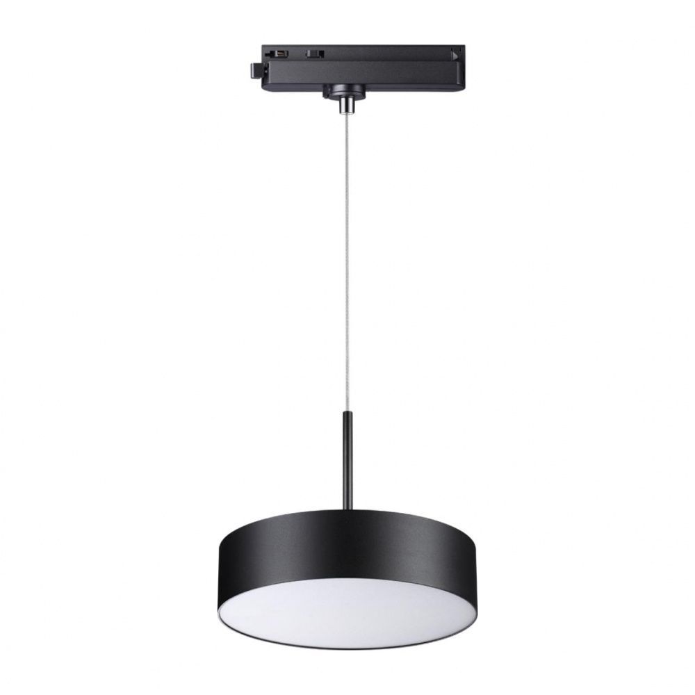 Светодиодный светильник 22 см, 30W, 4000K, Novotech Prometa 358768, черный