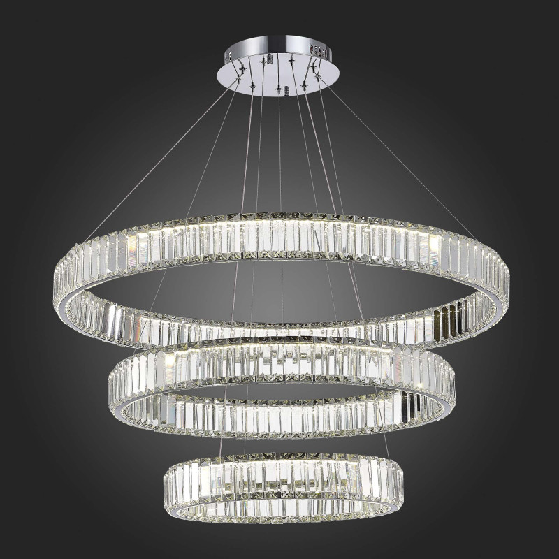 Люстра подвесная 82 см, 122W 4000K ST LUCE TIVOLI SL1622.103.03 Хром