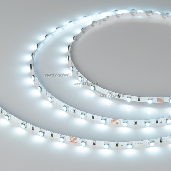 Лента MINI-F60-5mm 24V RGB (6 W/m, IP20, 3535, 5m) (Arlight, узкая) 025706(2). Цена указана за 5 метров. Продается кратно 5 метрам.