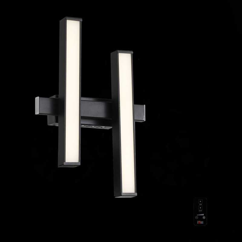 Бра 12 см, 10W, 4000K ST LUCE SAMENTO SL933.401.02 Черный