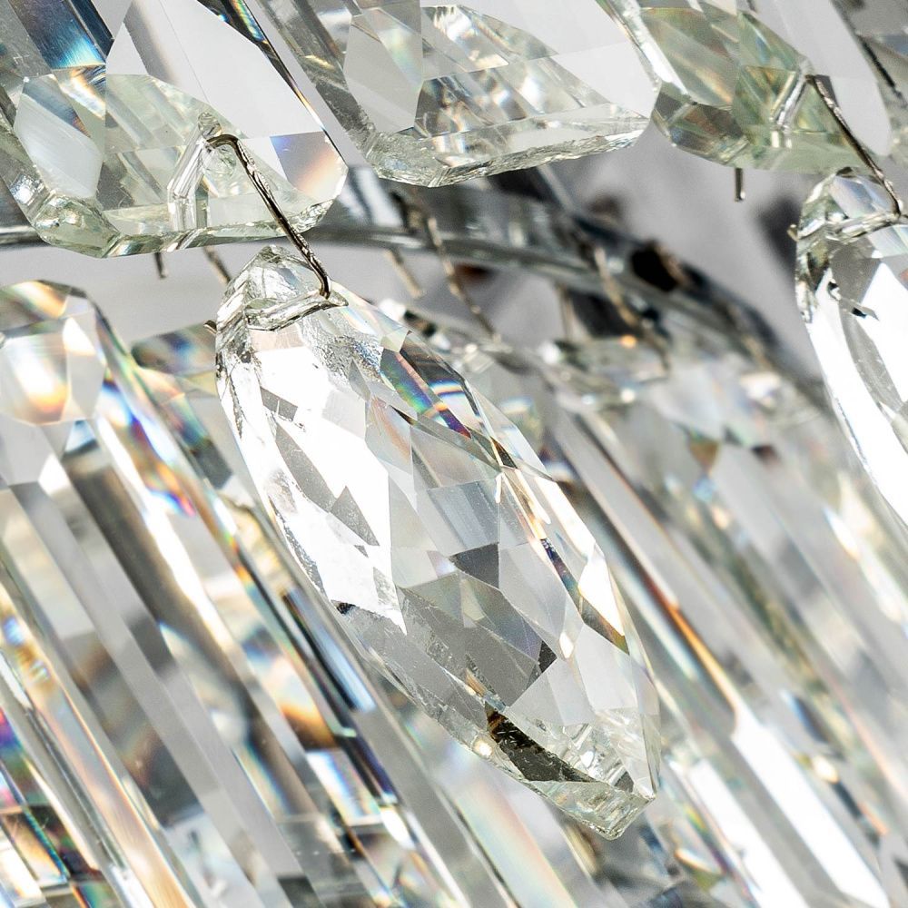 Подвесная люстра 60x58x50см, Е14, 12x40Вт, , Modelux ML.7082.12 CR Хром