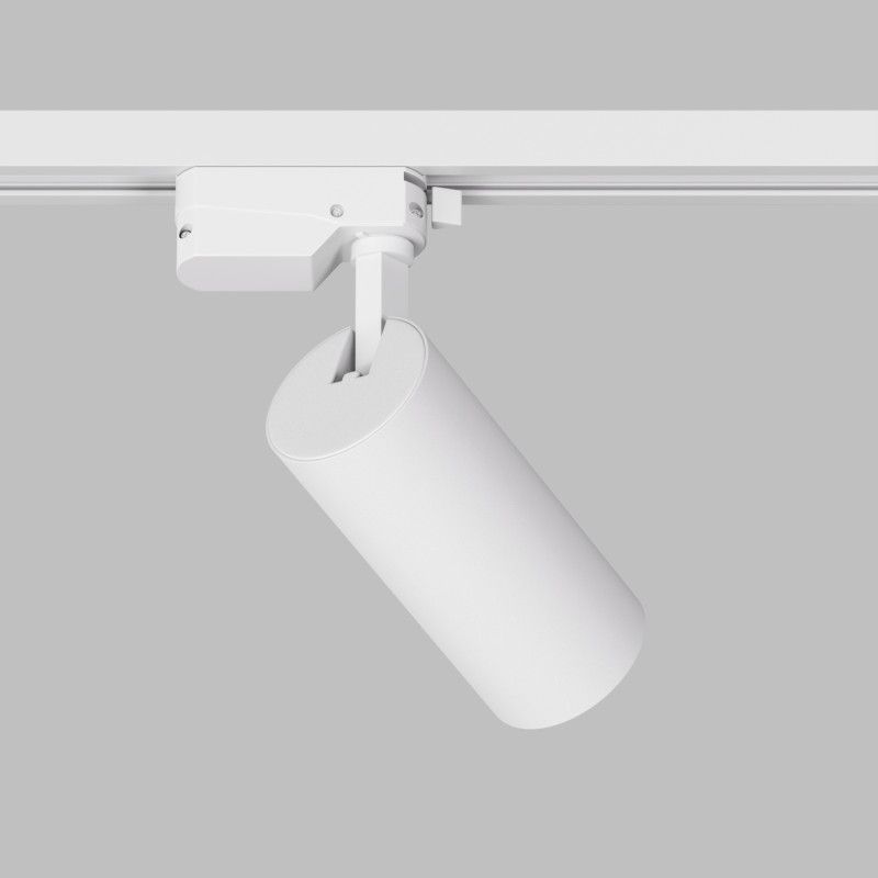 Светильник на шине 13,5*6*20- см, *LED*15W, 3000K, Denkirs SOLID KOPER DK6451-WH, белый алюминий