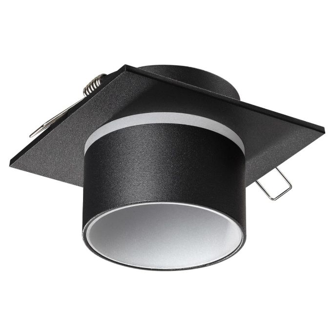 Встраиваемый светильник Novotech LIRIO 370717, черный
