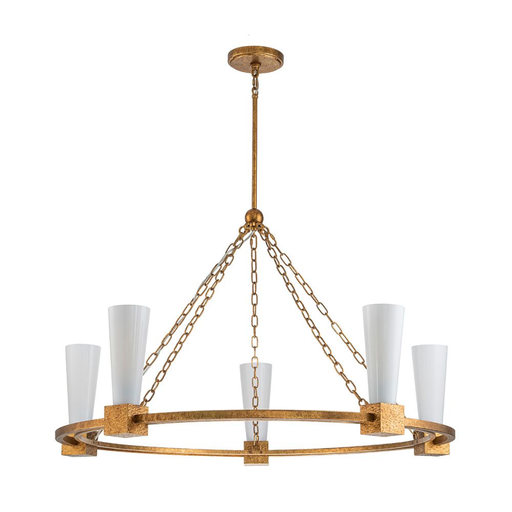 Люстра Elstead Lighting, Арт. KRISTY5-DG-OPAL