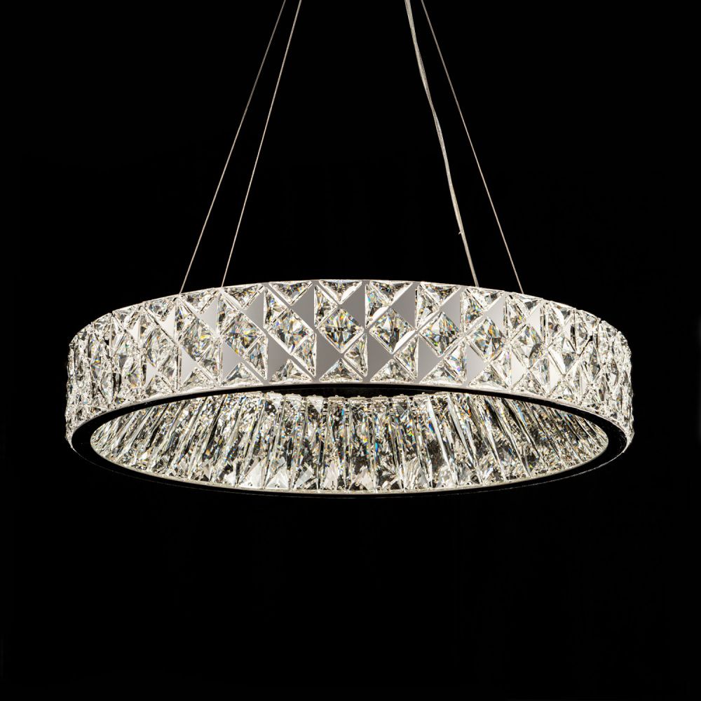 Люстра *60*10 см, LED*56W, 3000-6000K, Modelux  ML.335.600 CR, Хром