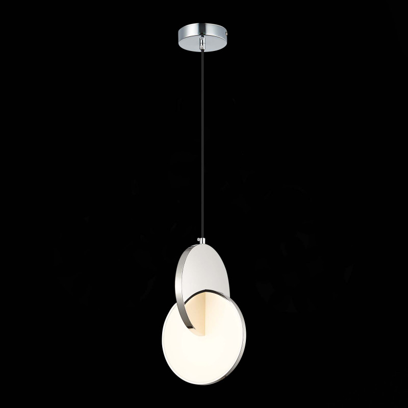 Светильник подвесной 18 см, 12W 3000K ST LUCE Eclisse SL6107.113.01 Хром