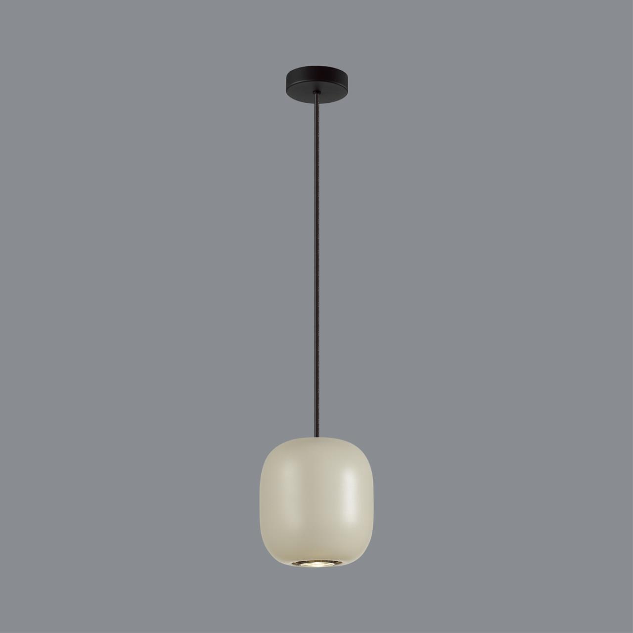 Подвес 12*12*120 см, 1 GU10*4W, Odeon Light Cocoon, черный 5060/1GA