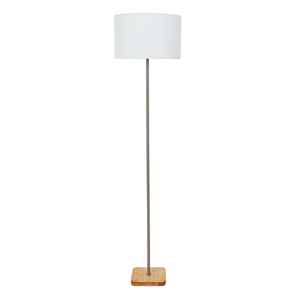Торшер 35*35*150 см, 1*E27*40W, Arte Lamp Charlie A5071PN-1SS, Матовое Серебро