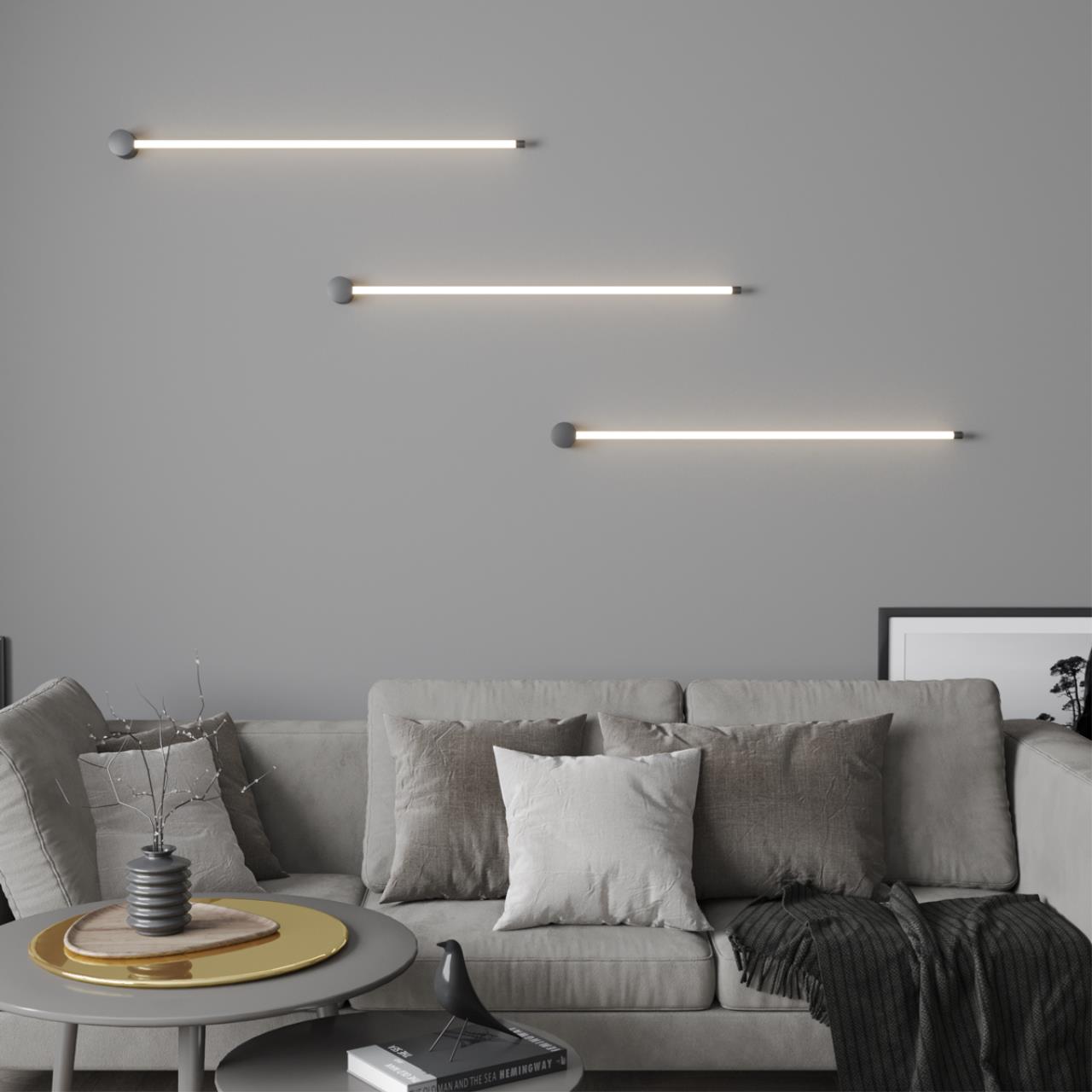 Светильник линейный светодиодный 1,75*30,5*1,75 см, 1*LED*6W*3000K Novotech Vitz 359351
