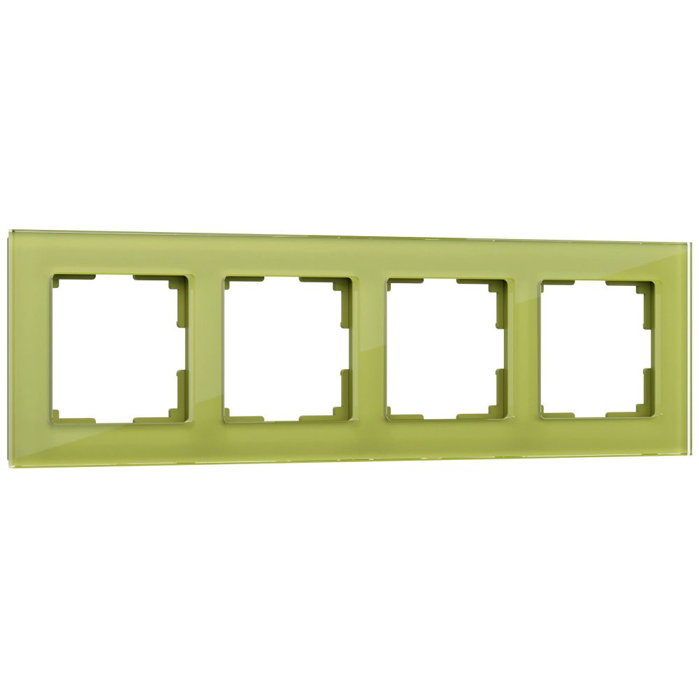 Рамка на 4 поста (фисташковый) WL01-Frame-04 Werkel 4690389098666