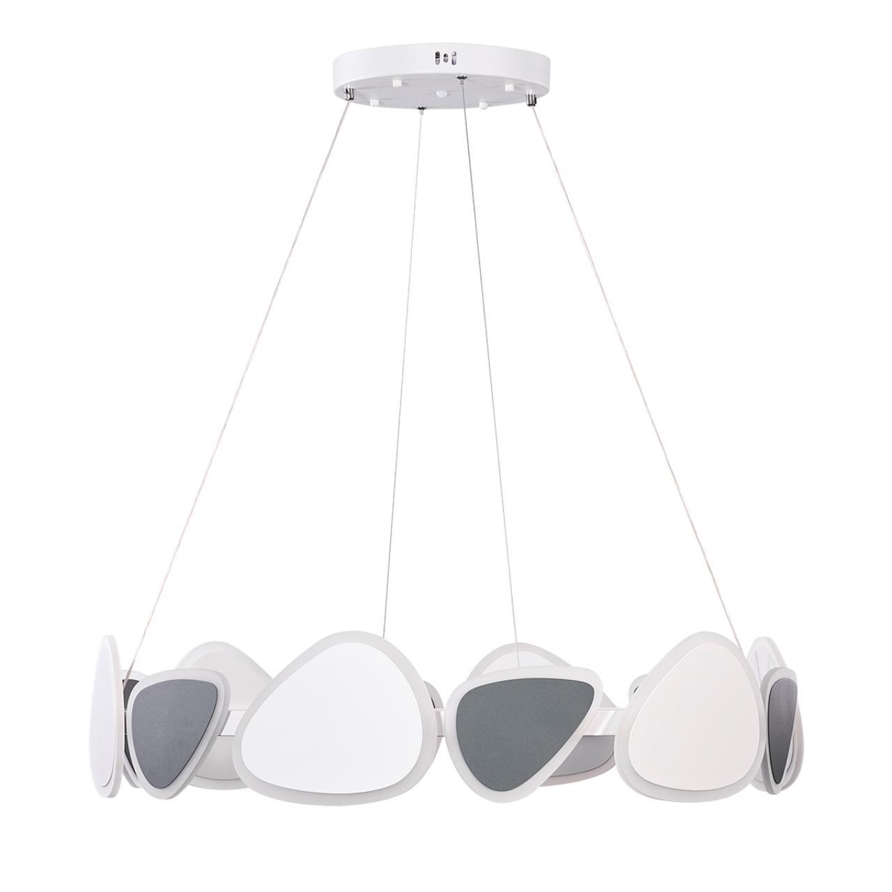 Светодиодный светильник 80 см, 116W, 3000-6000K, Lumion Kumiko 5611/99L, белый-серый