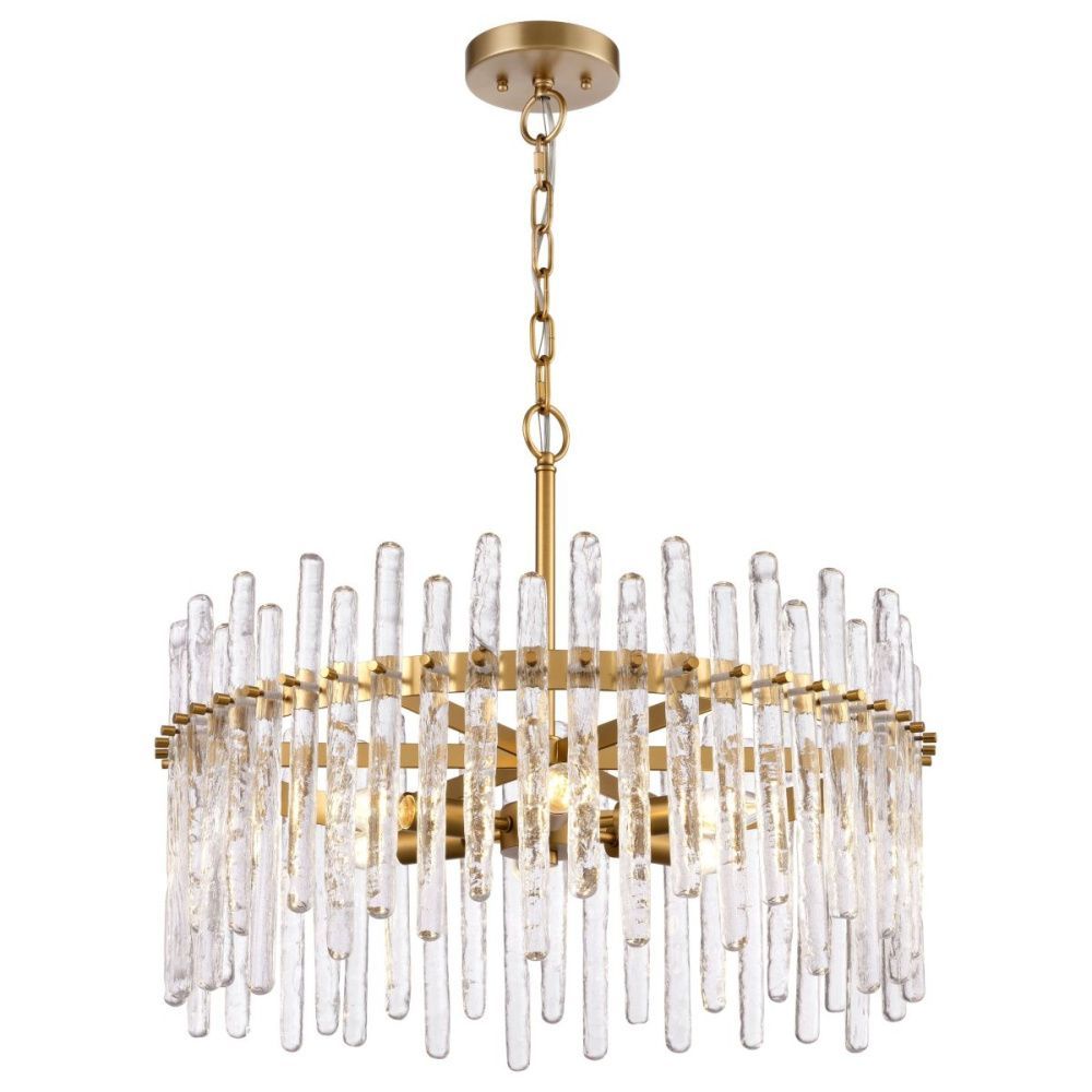 Подвесная люстра 61 см, Wertmark Marleen WE328.06.503, бронза