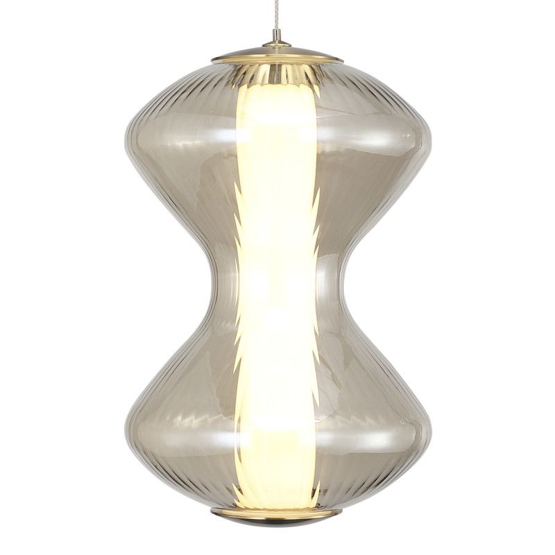 Подвесной светильник *14*-200 см, 1*LED, 6W, 3000K, ST-Luce Spine SL6136.203.01, золотой
