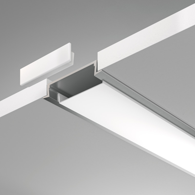 Алюминиевый профиль встраиваемый 2000*30*6 мм Maytoni Technical Led Strip ALM003S-2M Серебро, цена за штуку
