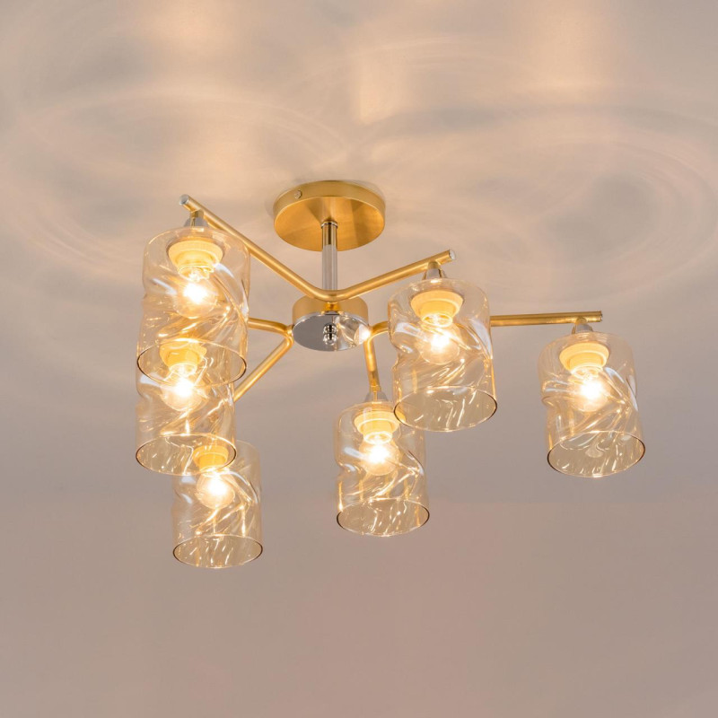Люстра 62 см Citilux Клод CL137162 золото