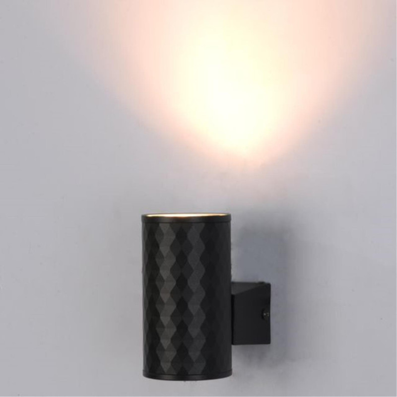 Настенный светильник 10*7*12 cм, 1*GU10*35W Arte Lamp Hyadum A3458AL-1BK черный
