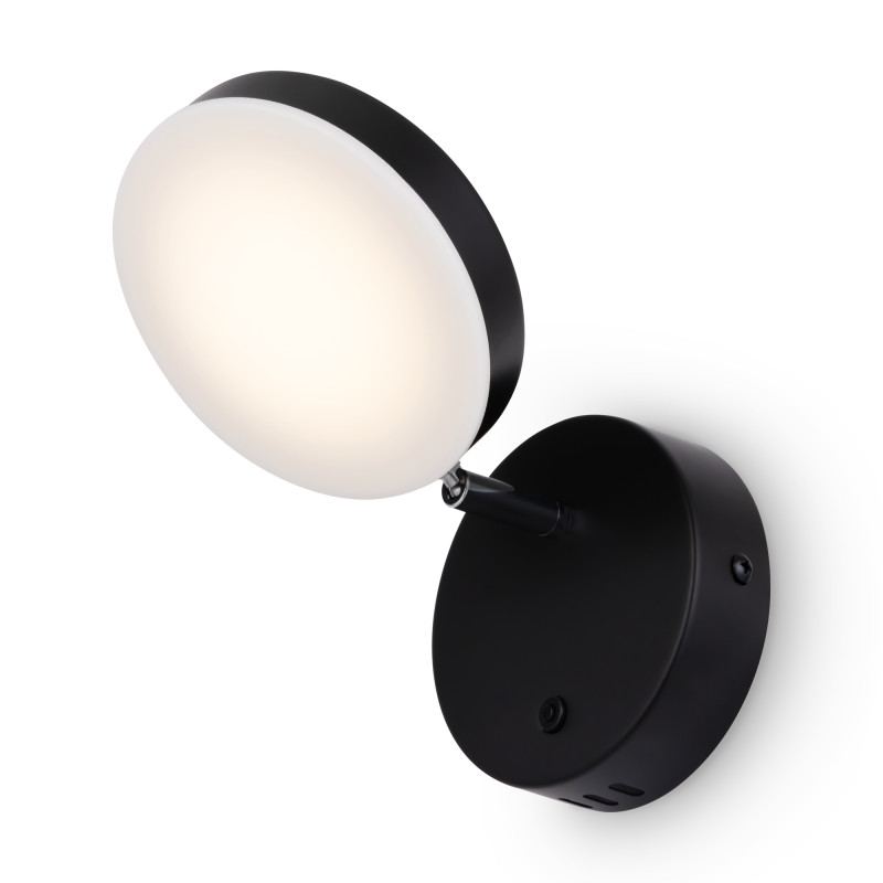 Бра Maytoni Fad MOD070WL-L8B3K, 8W LED, 3000K, черный