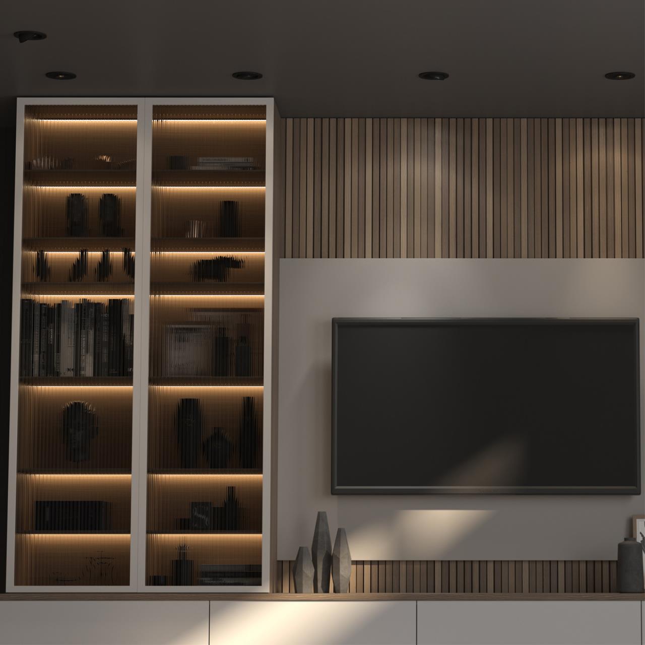 Светодиодный светильник 11 см, 9W, 4000K, Novotech Gesso 358816, черный
