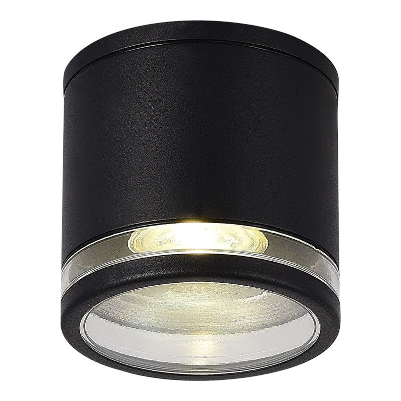 Накладной уличный светильник *10*9,6 см, 1*GU10*50W, ST-Luce Tubo SL9009.402.01, черный