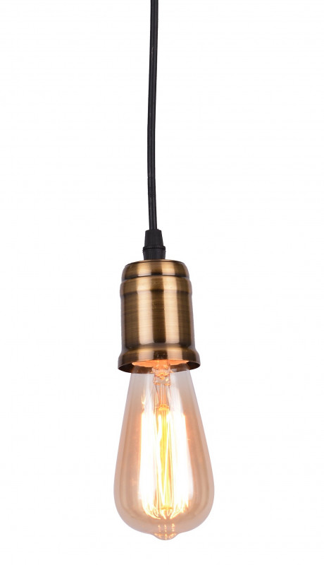 Подвесной светильник Arte Lamp Mazzetto A4290SP-1BK, черный/медь