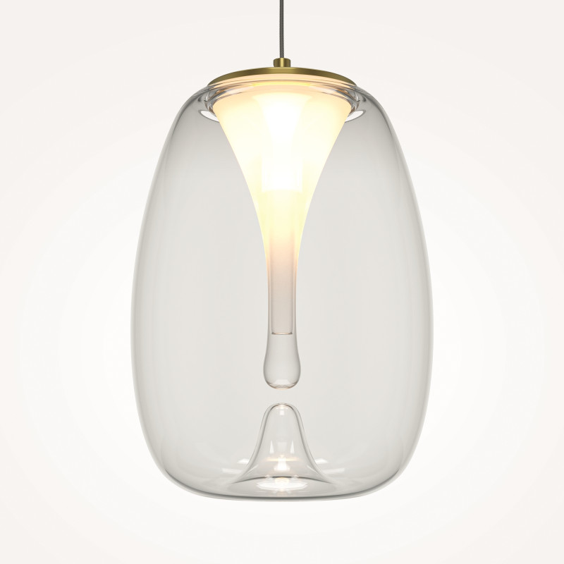 Подвесной светильник 20*20*333,1 см, LED, 7W, 3000К, Maytoni SPLASH MOD282PL-L8G3K1 золотой