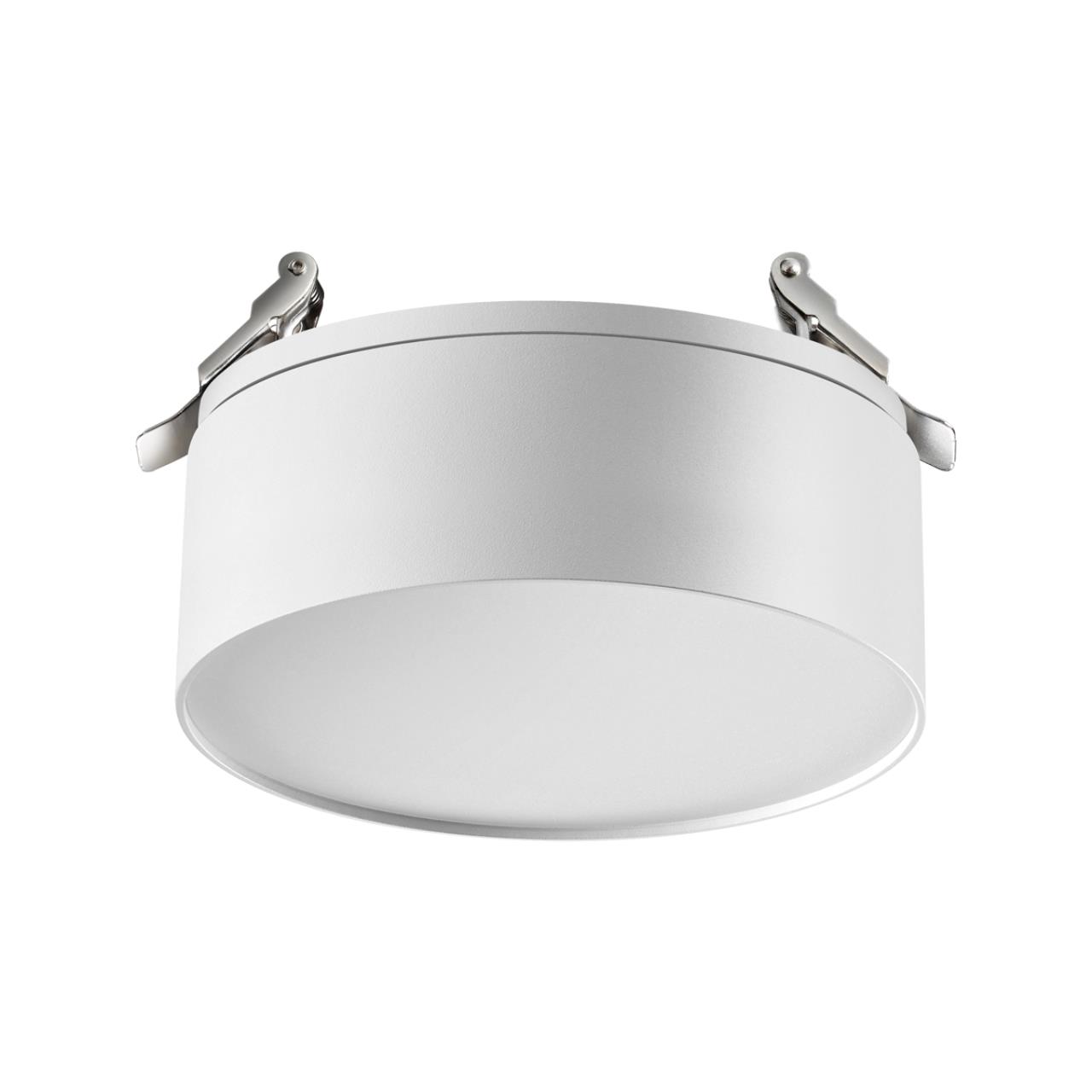 Светодиодный светильник 14 см, 24W, 4000K, Novotech Prometa 358752, белый