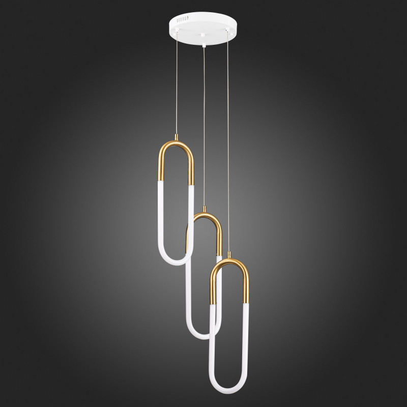 Светильник подвесной 30 см, 42W 3000K ST LUCE MOFISTO SL1579.303.03 Латунь