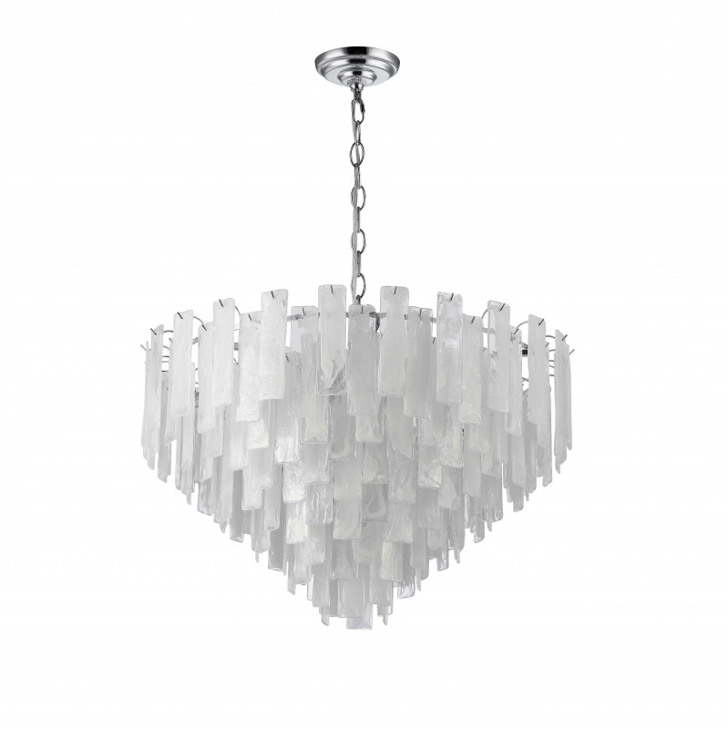 Люстра подвесная 80*80*80/110 см, 18*E14 40W Хром Stilfort Glowice 2157/09/18P
