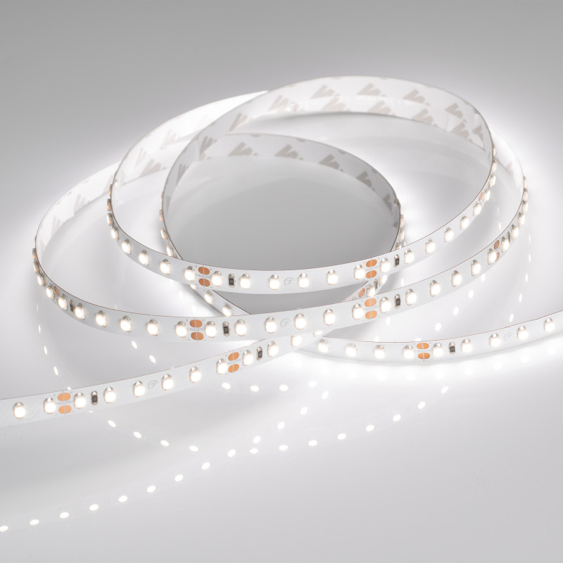 Лента RT 2-5000 24V Day5000 2x (3528, 600 LED, CRI98) (Arlight, 9.6 Вт/м, IP20) 021415(1). Цена указана за 5 метров. Продается кратно 5 метрам.