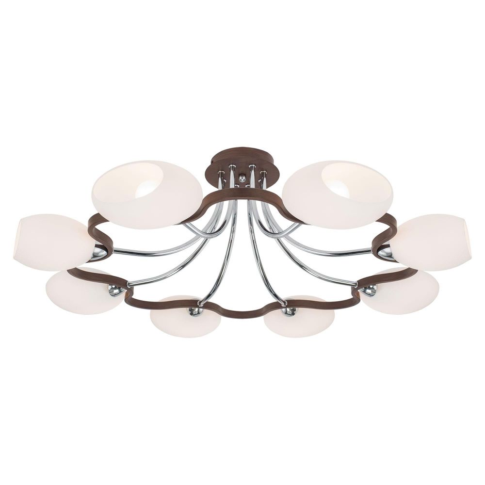 Люстра Диаметр 81 см Citilux CL131181 хром/венге