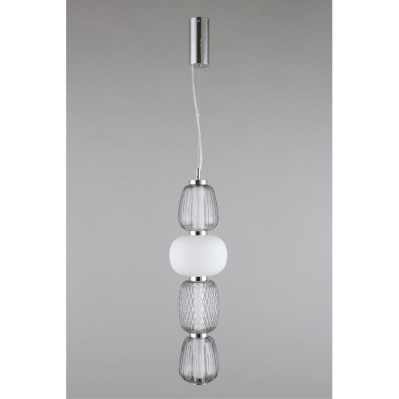 Подвесной светильник 17*100-190 см, 1*LED, 29W, 3000K, Aployt Oliwcia APL.319.16.29, хром