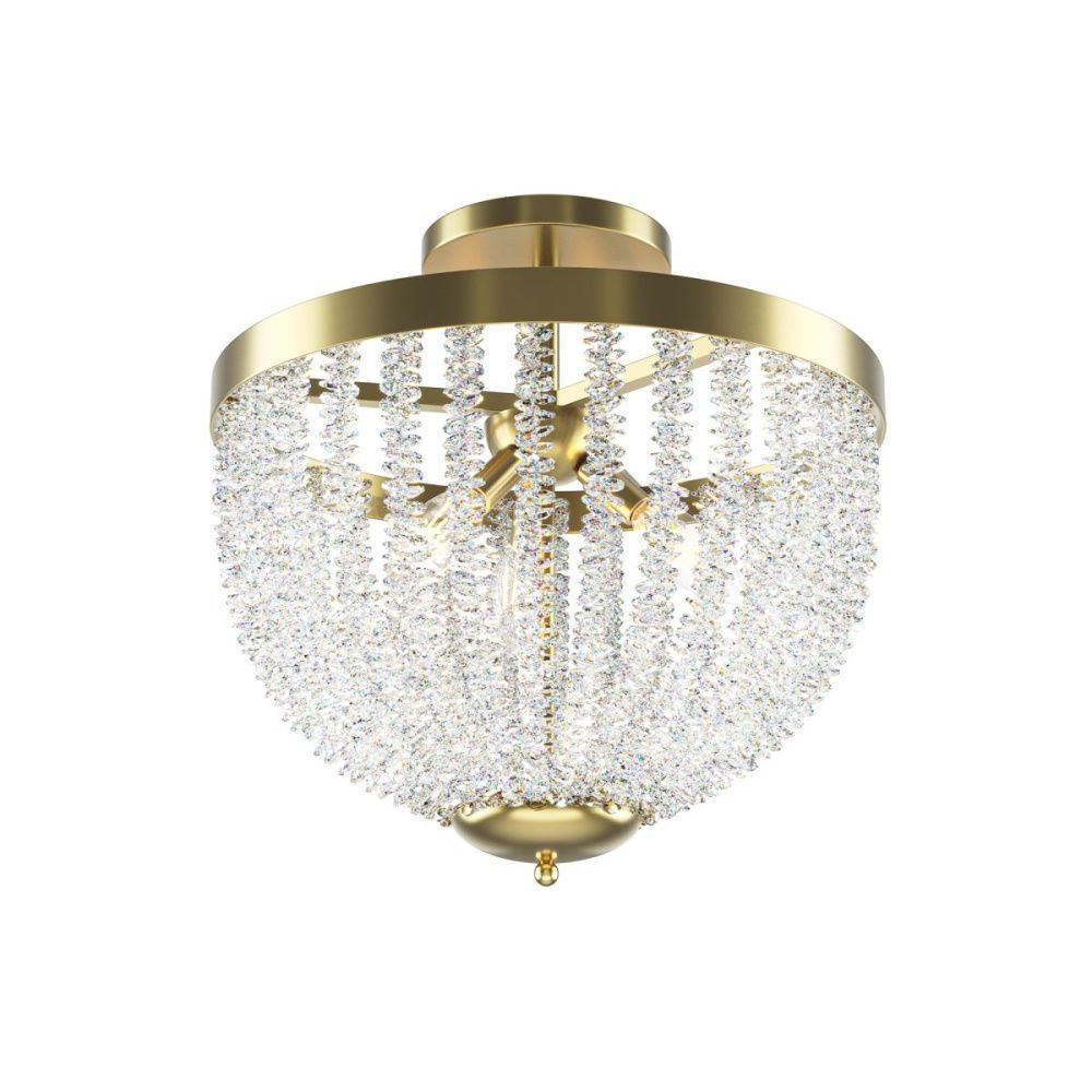 Потолочный светильник 41 см, Maytoni Intrigue MOD440CL-03BS, латунь