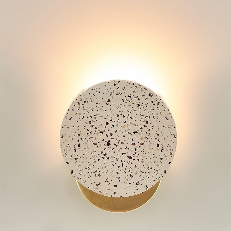 Бра JORD White 8,5*13*16 см, 1*E14*40W, ImperiumLoft JORD01, Золотистый
