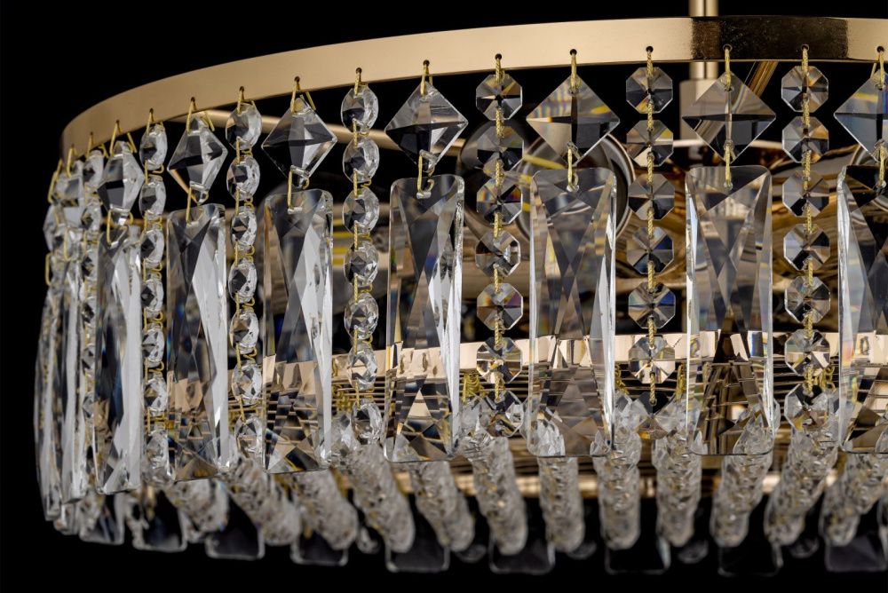 Люстра потолочная *40*23 см, 6*E27*60W, Arti Lampadari Erve Erve E 1.3.40.100 G, золото