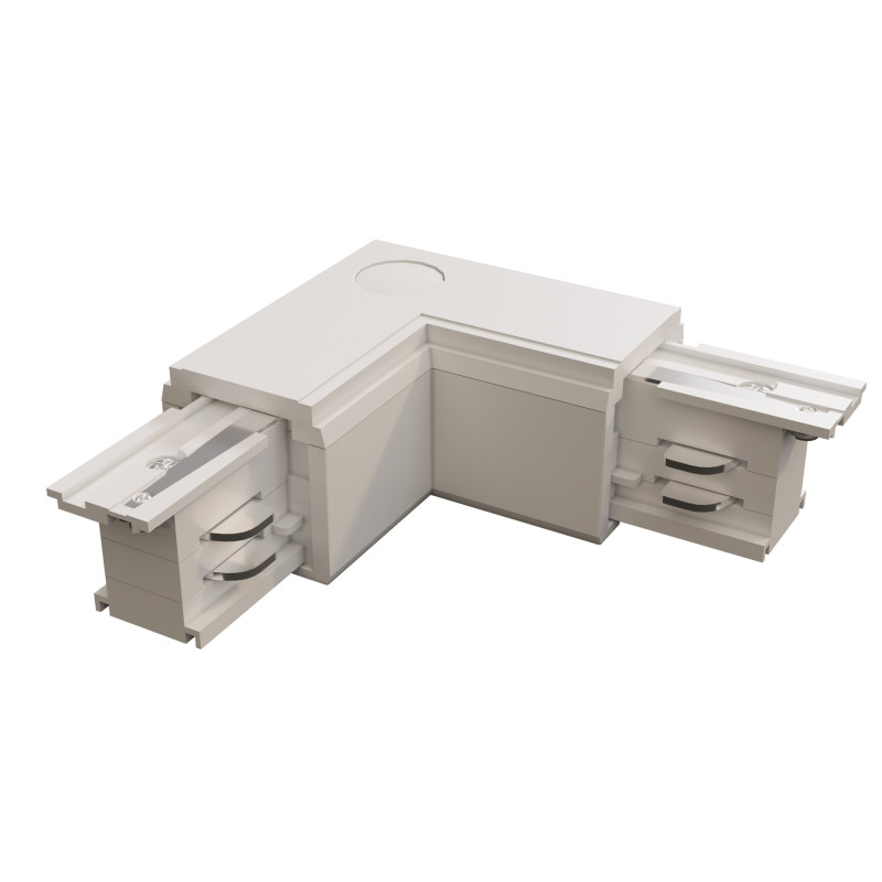 Комплектующие для накладной трековой системы Maytoni Technical Three phase track system Trinity TRA005CL-31W-R белыйIP 20