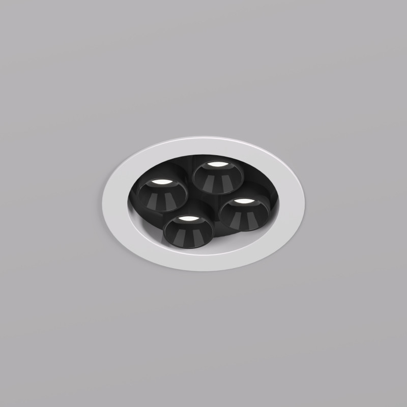 Встраиваемый светильник *6,5*4 см, LED * 8W, 4000K, Denkirs Space DK2510-WB, белый