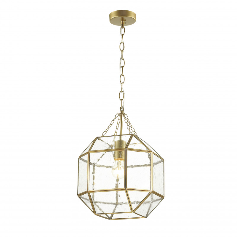 Подвесная люстра Favourite Quadratum 1948-1P, L275*W275*H400/1190, окрашенное золото