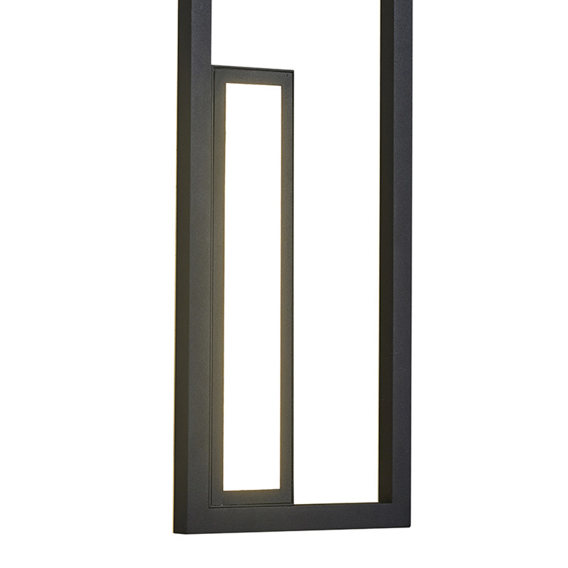 Бра 17,5*5,1*70 см, LED *  38.5W, 3000К Mantra Boutique 7677, черный